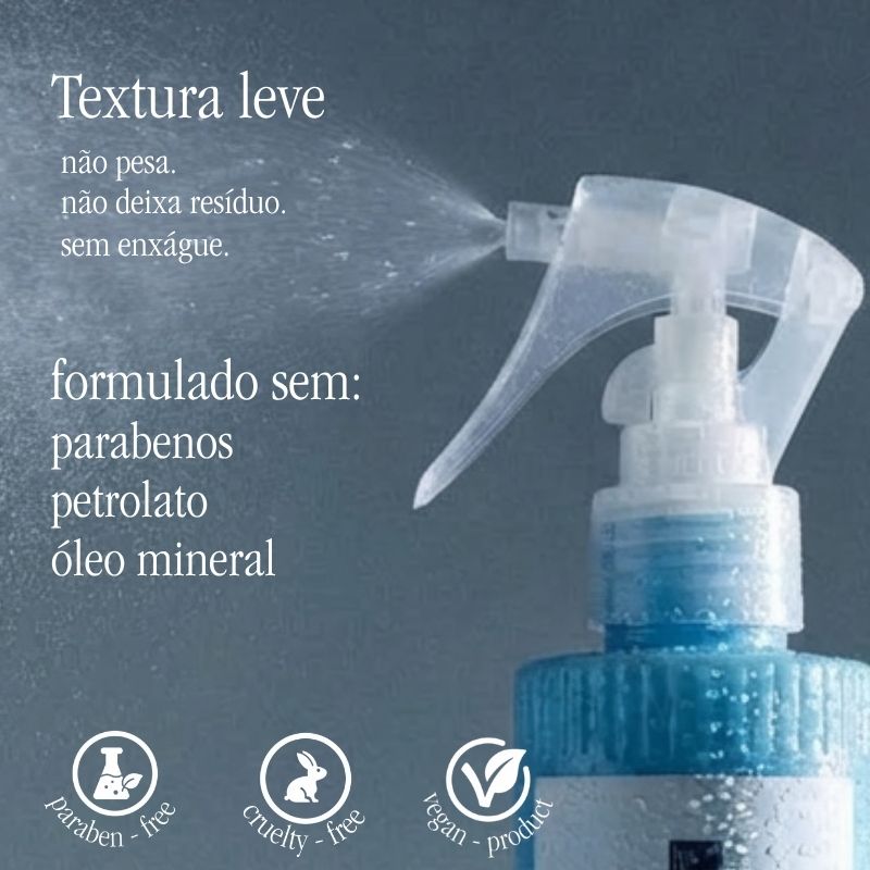 Leave-in Spray Escudo Pré Treino Hausein Pace 200ml Proteção Contra o Suor
